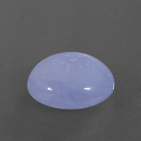 Calcedônia azul natural 4,14ct, transparente, transparente/translúcido