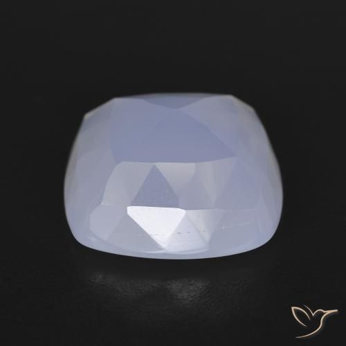 Calcedônia Violeta claro Natural 6.05ct, Almofada, Translúcido