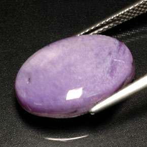 Charoite Tolet Natural 8.19ct, Corte Oval, Opaco
