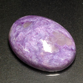 Charoite Tolet Natural 10.93ct, Corte Oval, Opaco