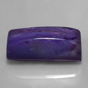 Charoite Tolet Natural 16.59ct, baguete, Opaco