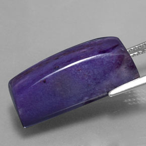 Charoite Tolet Natural 16.59ct, baguete, Opaco
