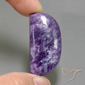 Charoite Violeta escuro Natural 29.93ct, Chique, Opaco