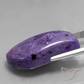 Charoite Violeta Profundo Natural 53.73ct, Chique, Opaco
