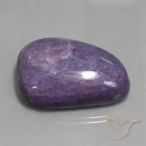 Charoite Malva Violeta Natural 73.11ct, Chique, Opaco