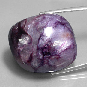 Charoite Tolet Natural 73.87ct, Forma extravagante, Opaco