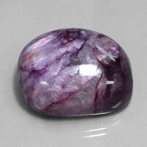 Charoite Tolet Natural 73.87ct, Forma extravagante, Opaco