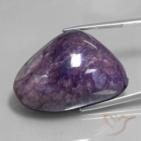 91.73ct Natural Violeta Médio Profundo Charoite, Chique, Opaco