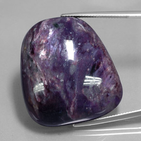 Charoite Tolet Natural 74.33ct, Forma extravagante, Opaco