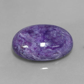 Charoite Tolet Natural 11.76ct, Corte Oval, Opaco