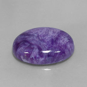 Charoite Tolet Natural 9.06ct, Corte Oval, Opaco