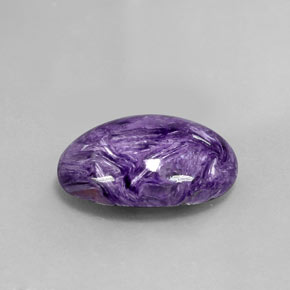 Charoite Tolet Natural 9.82ct, Corte Oval, Opaco