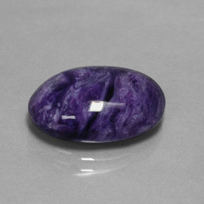 Charoite Tolet Natural 9.57ct, Corte Oval, Opaco