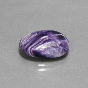 Charoite Tolet Natural 5.22ct, Corte Oval, Opaco