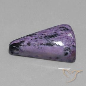Charoite Violeta médio Natural 36.35ct, Trilhão, Opaco