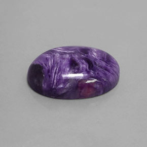 Charoite Tolet Natural 17.94ct, Corte Oval, Opaco