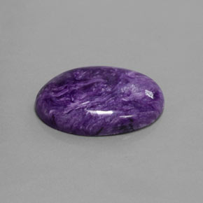 Charoite Tolet Natural 13.10ct, Corte Oval, Opaco