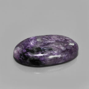 Charoite Tolet Natural 33.07ct, Corte Oval, Opaco