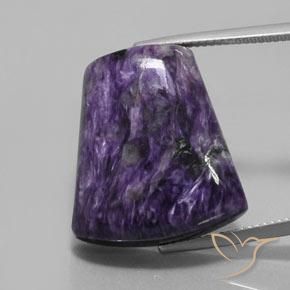 32.77ct Natural Violeta escuro Charoite, Chique, Opaco