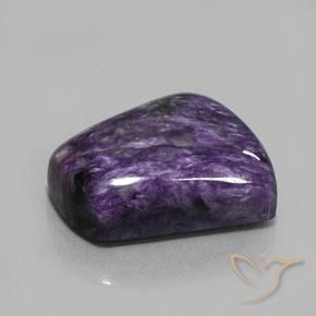Charoite Violeta escuro Natural 32.77ct, Chique, Opaco