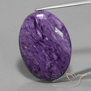 29.06ct Natural Violeta escuro Charoite, oval, Opaco