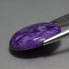 Charoite Tolet Natural 14.40ct, Corte Oval, Opaco