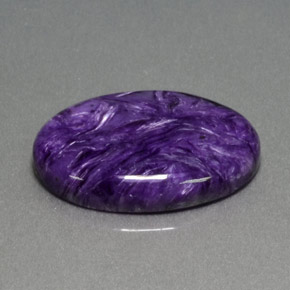 Charoite Tolet Natural 12.96ct, Corte Oval, Opaco