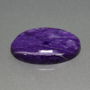 Charoite Tolet Natural 12.19ct, Corte Oval, Opaco