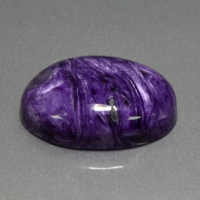 Charoite Tolet Natural 19.17ct, Corte Oval, Opaco