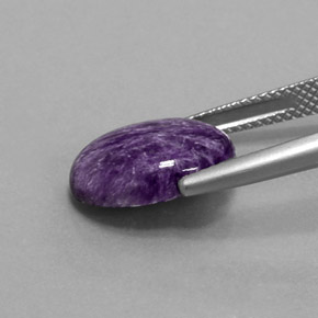 Charoite Tolet Natural 4.38ct, Corte Oval, Opaco