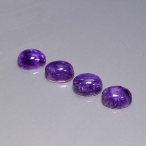 Pedras preciosas de Charoite Tolet natural de  ct, Corte Oval, Opaco