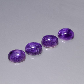 Pedras preciosas de Charoite Tolet natural de  ct, Corte Oval, Opaco