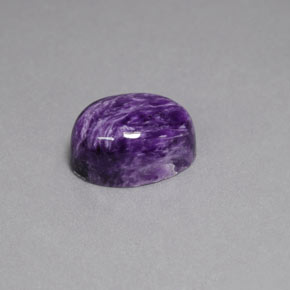 Charoite Tolet Natural 8.26ct, Corte Oval, Opaco