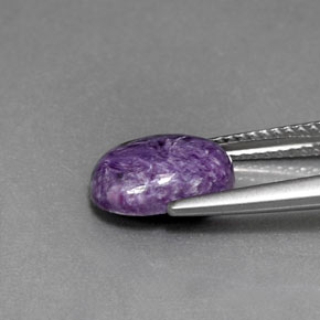 Charoite Tolet Natural 2.06ct, Corte Oval, Opaco