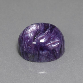 Charoite Tolet Natural 6.93ct, Corte Oval, Opaco