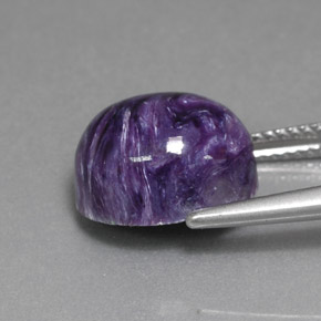 Charoite Tolet Natural 6.93ct, Corte Oval, Opaco