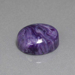 Charoite Tolet Natural 5.19ct, Corte Oval, Opaco