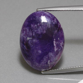 Charoite Tolet Natural 12.62ct, Corte Oval, Opaco