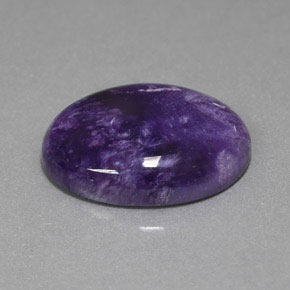 Charoite Tolet Natural 12.62ct, Corte Oval, Opaco
