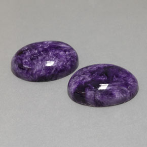Pedras preciosas de Charoite Tolet natural de  ct, oval, Opaco