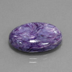 Charoite Tolet Natural 15.36ct, Corte Oval, Opaco