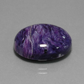 Charoite Tolet Natural 16.38ct, Corte Oval, Opaco
