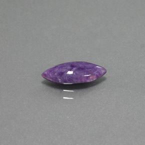 Charoíta violeta natural 1,32ct, marquise, opaco