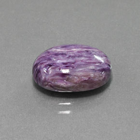 Charoite Tolet Natural 5.20ct, Corte Oval, Opaco