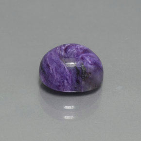 Charoite Tolet Natural 2.60ct, Corte Oval, Opaco