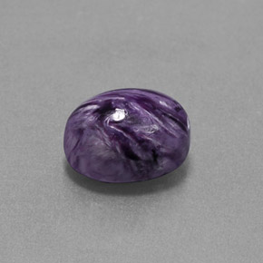 Charoite Tolet Natural 3.25ct, Corte Oval, Opaco