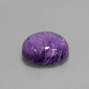 Charoíta Tolet Natural 4,80ct, Corte Oval, Opaco