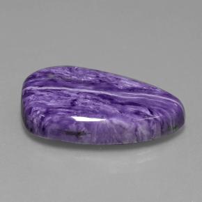 Charoite Tolet Natural 25.20ct, Forma extravagante, Opaco