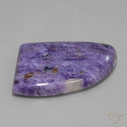 Charoite Violeta Profundo Natural 43.72ct, Chique, Opaco