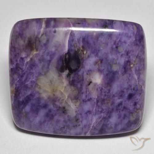 50.09ct Natural Violeta Profundo Charoite, Almofada, Opaco
